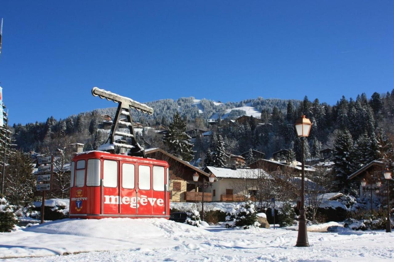 Les Comtes De Savoie - Appartement Renove Proche Du Centre De Megeve Avec Vue Sur Le Mont D'Arbois Megève Exterior foto
