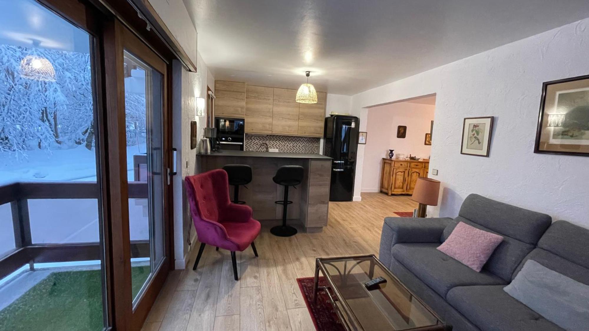 Les Comtes De Savoie - Appartement Renove Proche Du Centre De Megeve Avec Vue Sur Le Mont D'Arbois Megève Exterior foto