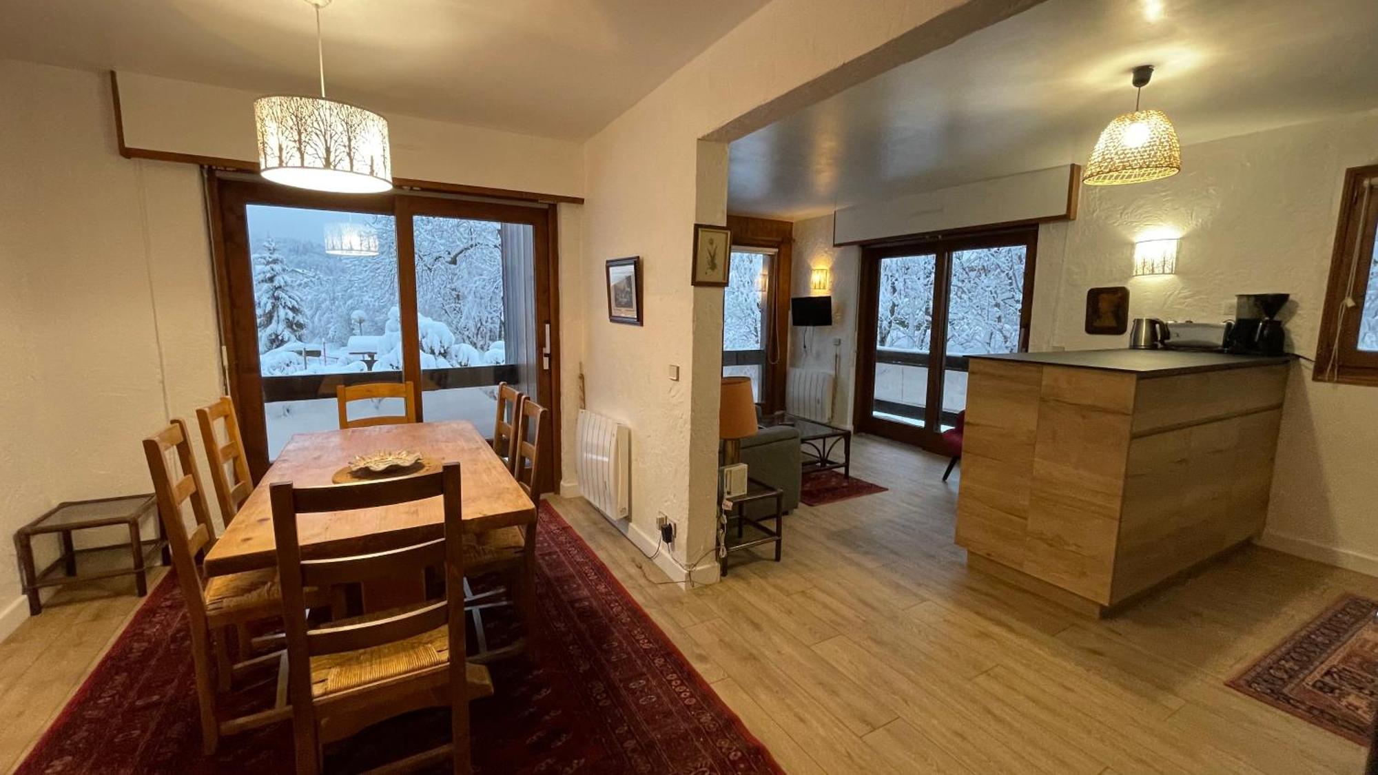 Les Comtes De Savoie - Appartement Renove Proche Du Centre De Megeve Avec Vue Sur Le Mont D'Arbois Megève Exterior foto